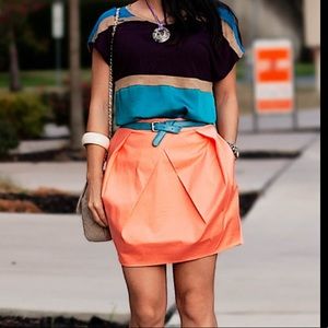 J. Crew Pleated Bubble Skirt